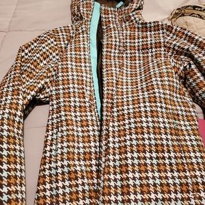 Burton womens snow jacket inside liner.